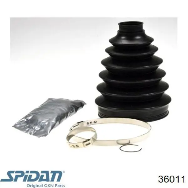 36011 GKN-Spidan Osłona przegubu homokinetycznego półosi przedniej zewnętrzna