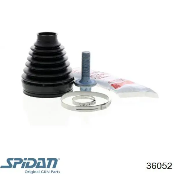 Osłona przegubu homokinetycznego półosi przedniej wewnętrzna GKN-Spidan 36052 cena, od 24,22 USD