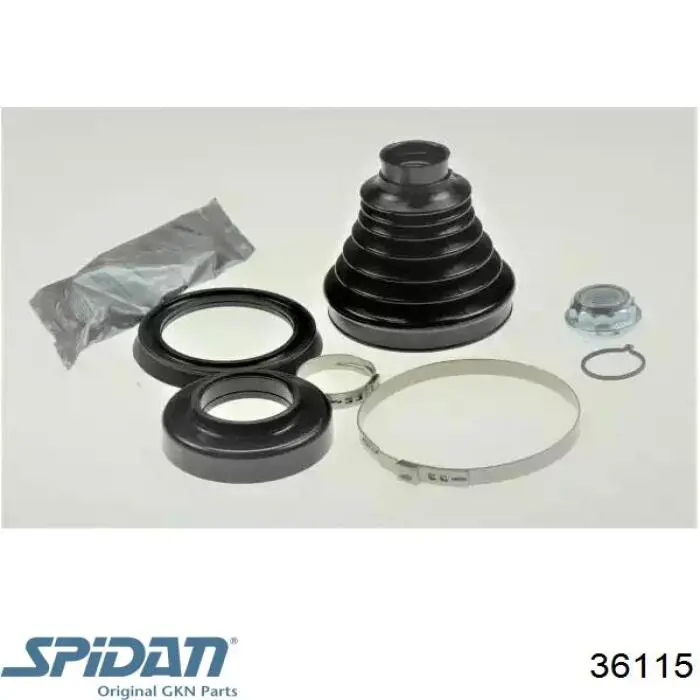 36115 GKN-Spidan Osłona przegubu homokinetycznego półosi przedniej wewnętrzna prawa