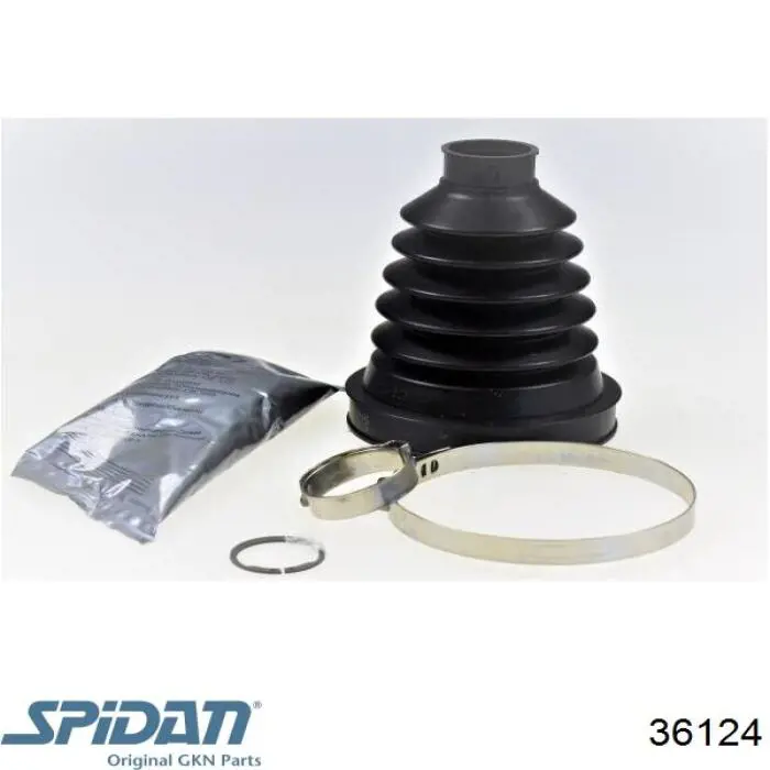 Osłona przegubu homokinetycznego półosi przedniej wewnętrzna GKN-Spidan 36124 cena, od 16,05 USD