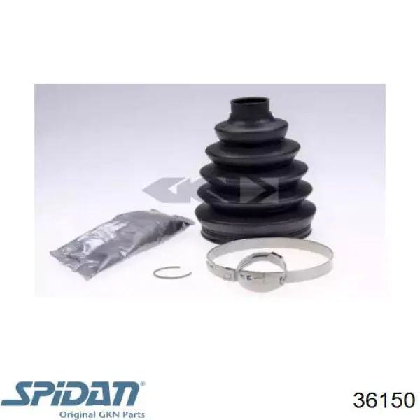 Osłona przegubu homokinetycznego półosi przedniej zewnętrzna GKN-Spidan 36150 cena, od 13,51 USD