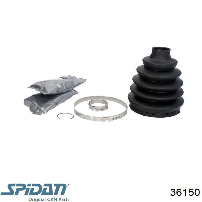 36150 GKN-Spidan Osłona przegubu homokinetycznego półosi przedniej zewnętrzna