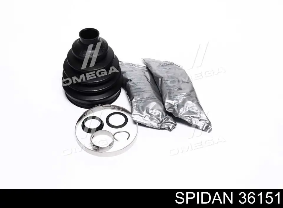 36151 GKN-Spidan Osłona przegubu homokinetycznego półosi przedniej zewnętrzna