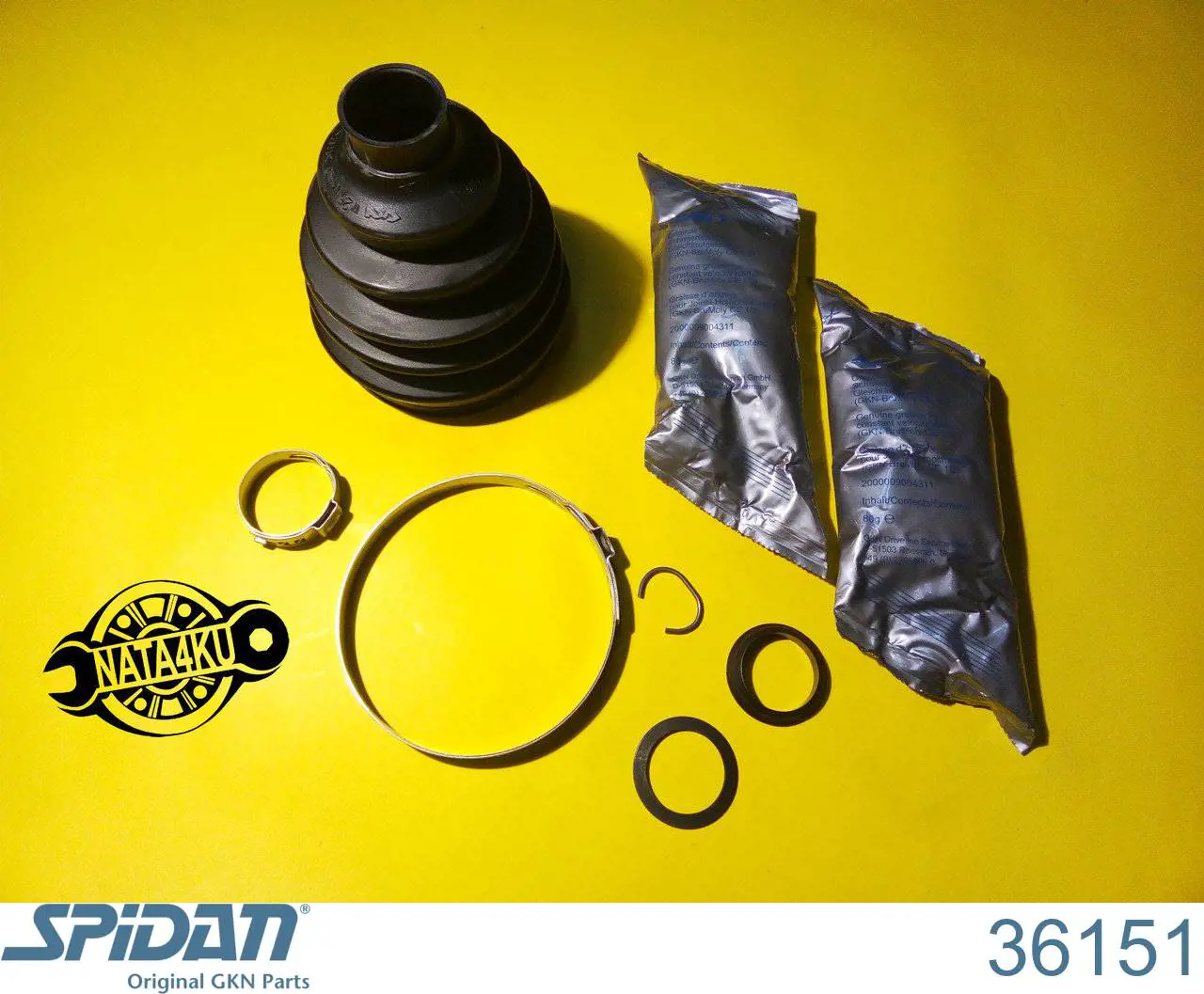 Osłona przegubu homokinetycznego półosi przedniej zewnętrzna GKN-Spidan 36151 cena, od 15,18 USD