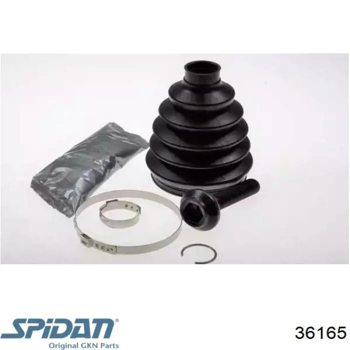 36165 GKN-Spidan Osłona przegubu homokinetycznego półosi przedniej zewnętrzna