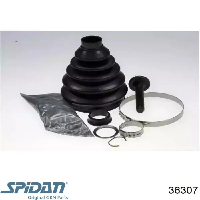 36307 GKN-Spidan Osłona przegubu homokinetycznego półosi przedniej zewnętrzna
