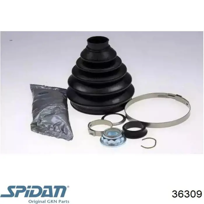 Osłona przegubu homokinetycznego półosi przedniej zewnętrzna GKN-Spidan 36309 cena, od 14,57 USD
