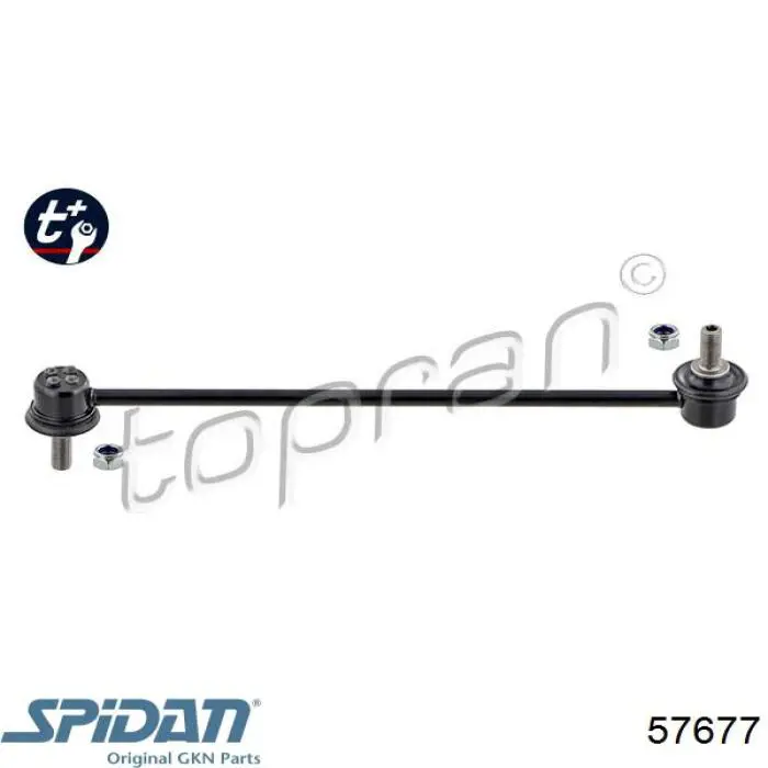 Łącznik stabilizatora przedniego GKN-Spidan 57677 cena, od 15,53 USD