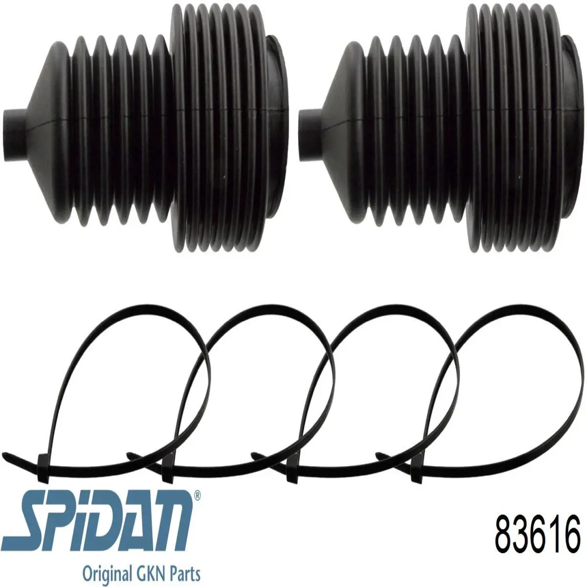 Do koszyka 83616 GKN-Spidan Osłona mechanizmu kierowniczego (maglownicy)