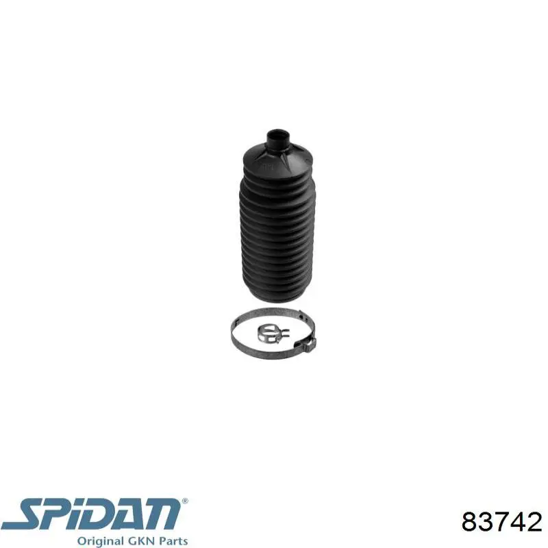 Do koszyka 83742 GKN-Spidan Osłona mechanizmu kierowniczego (maglownicy)