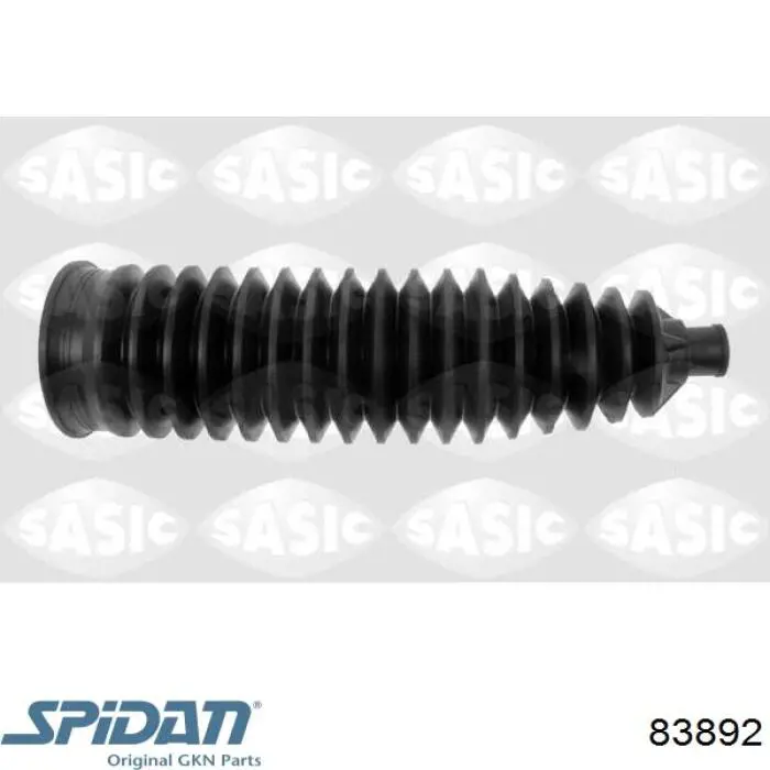 Do koszyka 83892 GKN-Spidan Osłona mechanizmu kierowniczego (maglownicy)