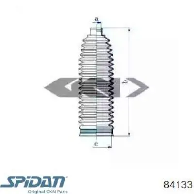Osłona mechanizmu kierowniczego (maglownicy) GKN-Spidan 84133 cena, od 10,05 USD