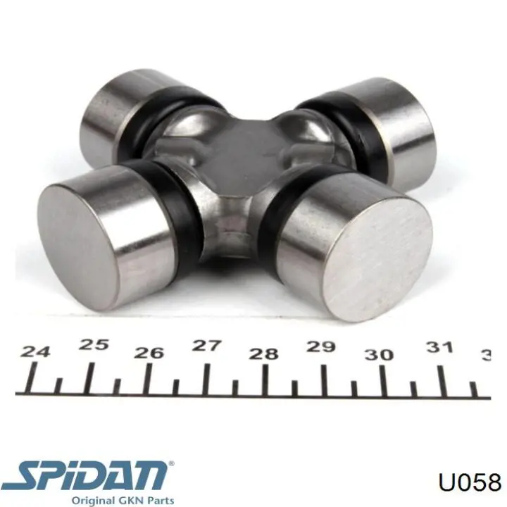 Krzyżak wału Cardana tylnego GKN-Spidan U058 cena, od 9,77 USD