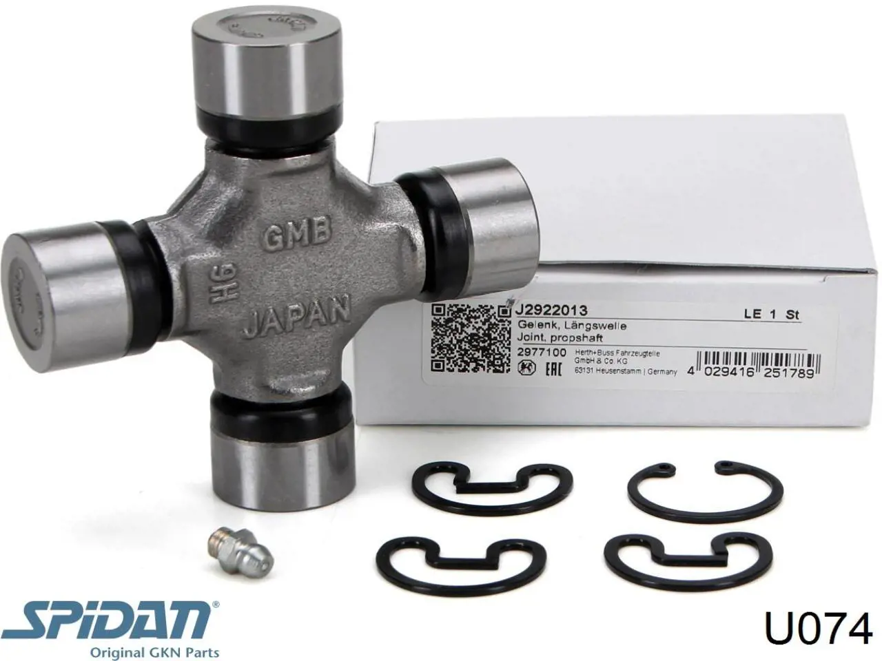 Krzyżak wału Cardana tylnego GKN-Spidan U074 cena, od 14,60 USD