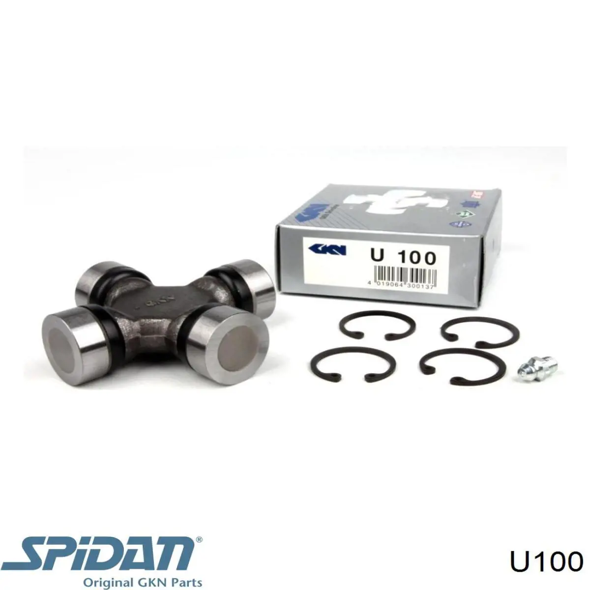 Do koszyka U100 GKN-Spidan Krzyżak wału Cardana tylnego