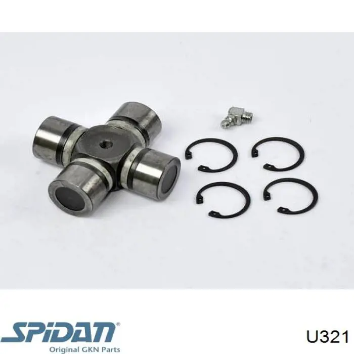 U321 GKN-Spidan Krzyżak wału Cardana tylnego