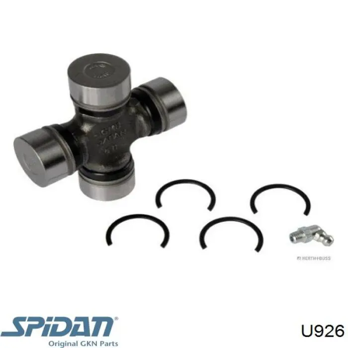 Krzyżak wału Cardana tylnego GKN-Spidan U926 cena, od 18,69 USD