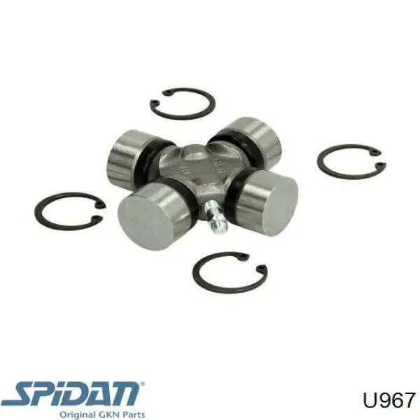 U967 GKN-Spidan Krzyżak wału Cardana tylnego