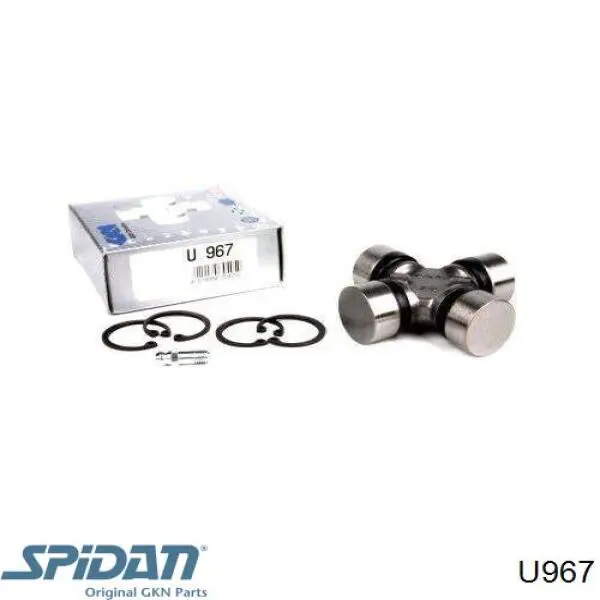 Do koszyka U967 GKN-Spidan Krzyżak wału Cardana tylnego