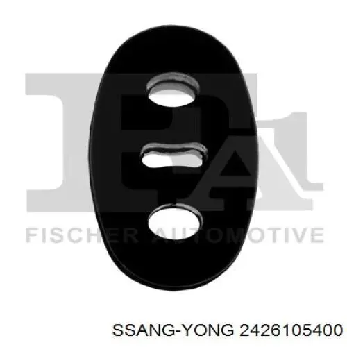 Poduszka mocowania tłumika SsangYong Actyon SPORTS ulec poprawie (QJ) (2006 - 2012) cena, od 5,22 USD