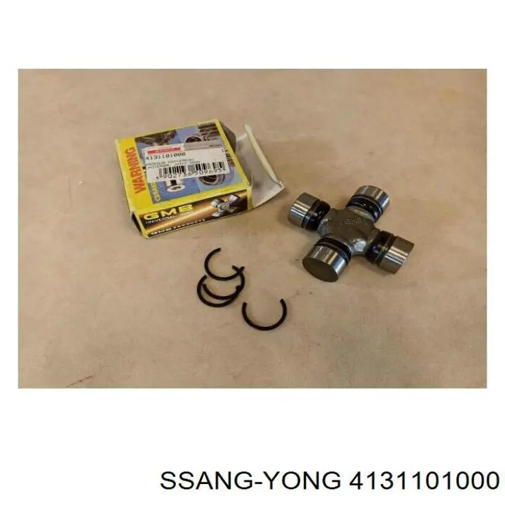 Krzyżak wału Cardana tylnego Ssang Yong 4131101000 cena, od 15,53 USD