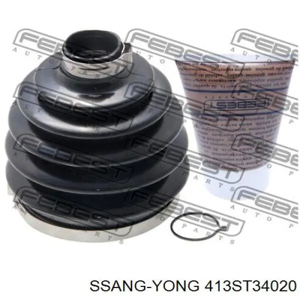 413ST34020 Ssang Yong Osłona przegubu homokinetycznego półosi przedniej zewnętrzna