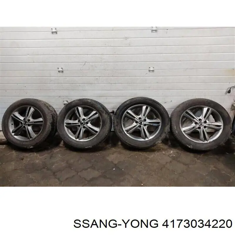 4173034220 Ssang Yong Felgi kół odlewane (lekkostopowe, tytanowe)