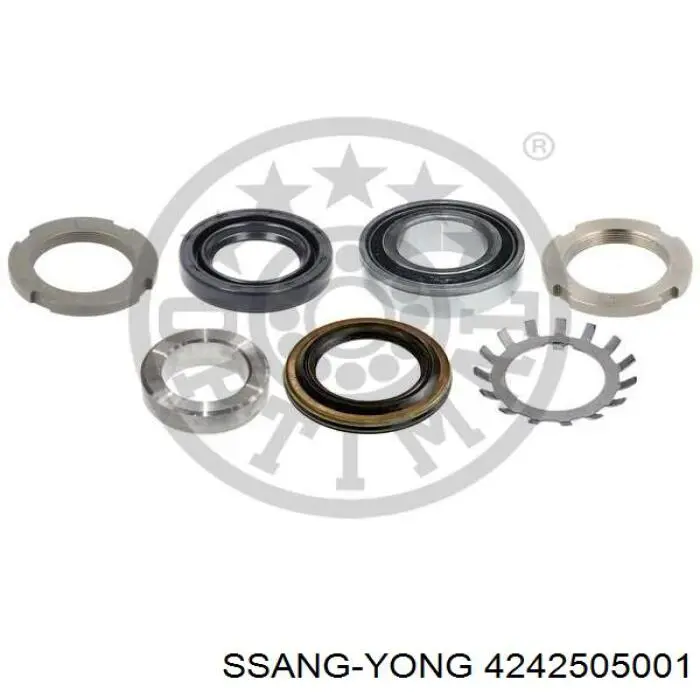 Uszczelniacz półosi mostu tylnego Ssang Yong 4242505001 cena, od 5,28 USD