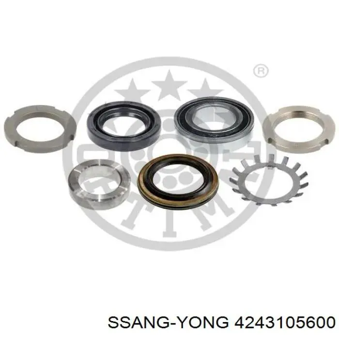 4243105600 Ssang Yong Lożysko piasty tylnej