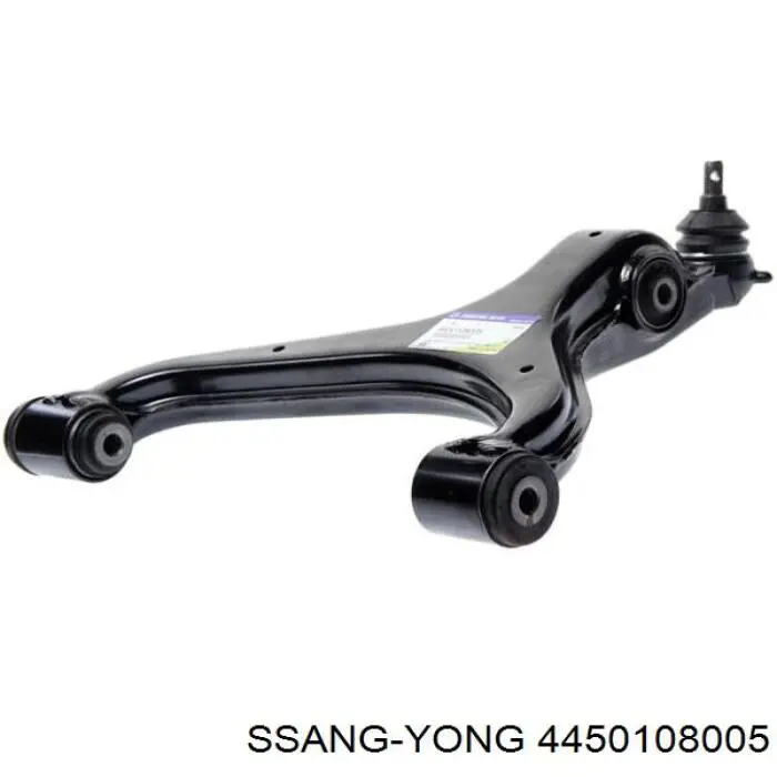 4450108005 Ssang Yong Wahacz zawieszenia przedniego dolny lewy