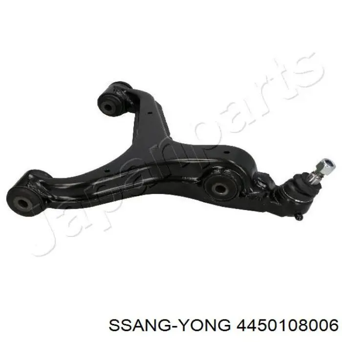 4450108006 Ssang Yong Wahacz zawieszenia przedniego dolny lewy