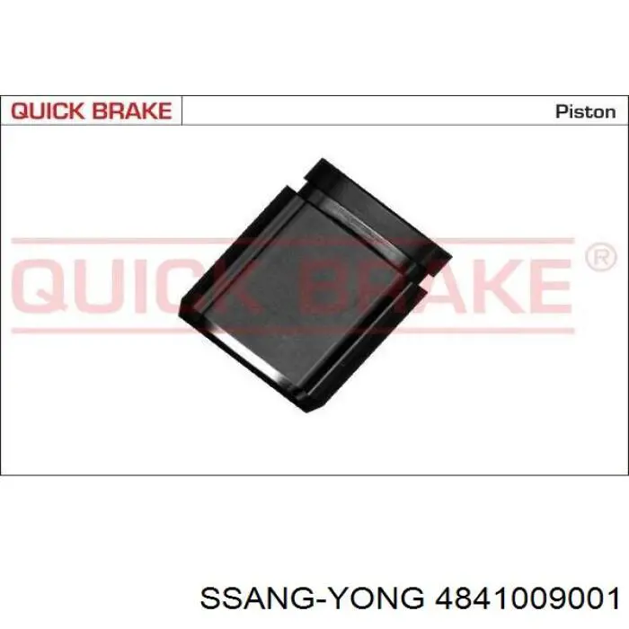 Zacisk hamulcowy tylny lewy Ssang Yong 4841009001 cena, od 61,72 USD