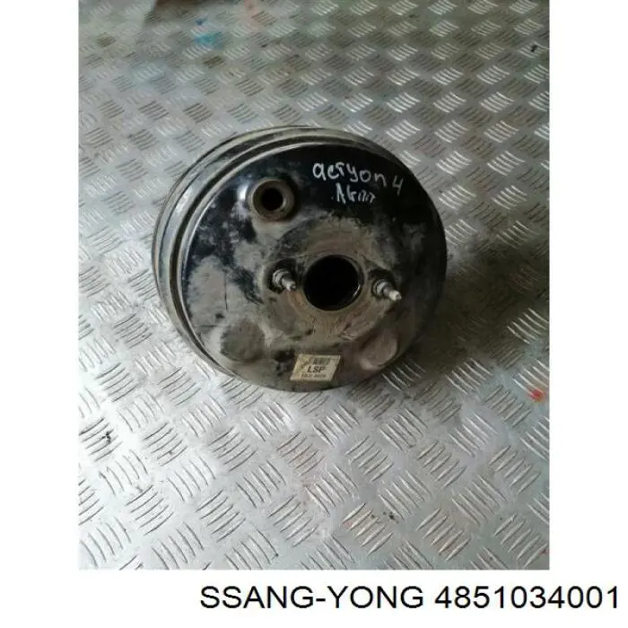 Wzmacniacz próżniowy hamulców Ssang Yong 4851034002 cena, od 182,17 USD