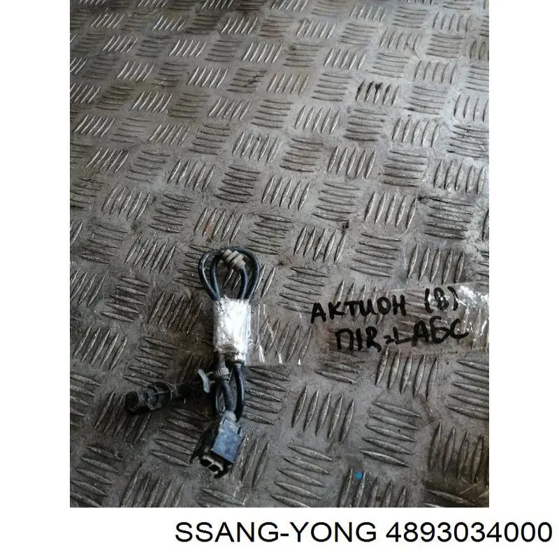 Do koszyka 4893034000 Ssang Yong Czujnik ABS przedni