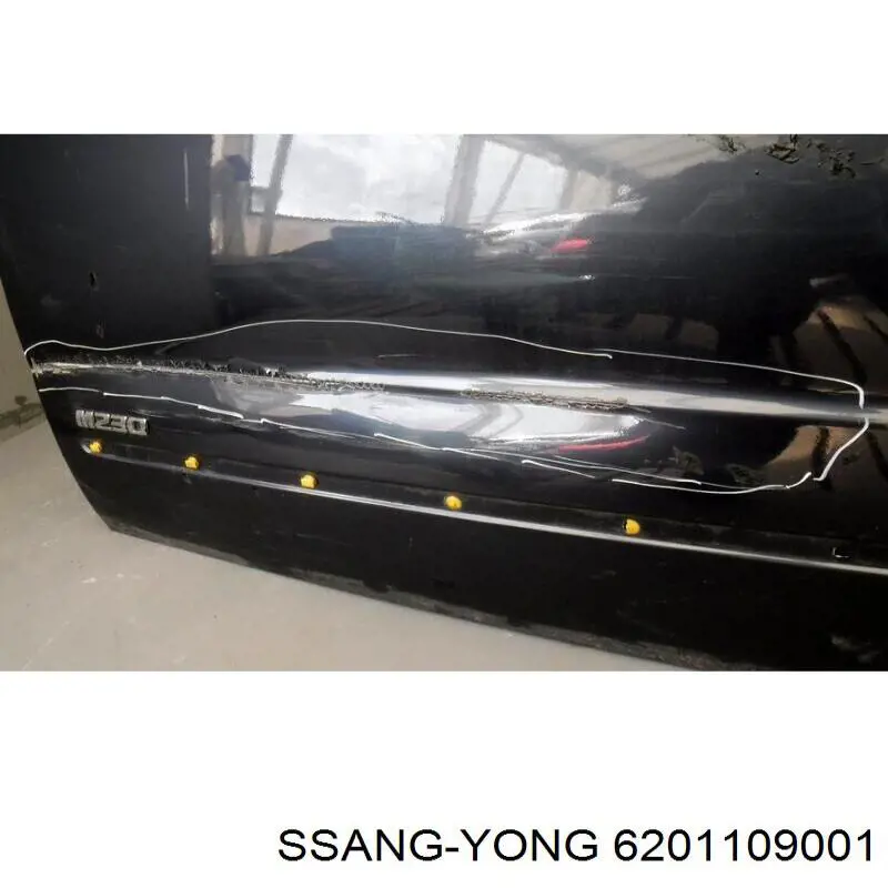 Drzwi przednie lewe SsangYong Actyon SUV (CJ) (2006 - 2012) cena, od 399,99 USD