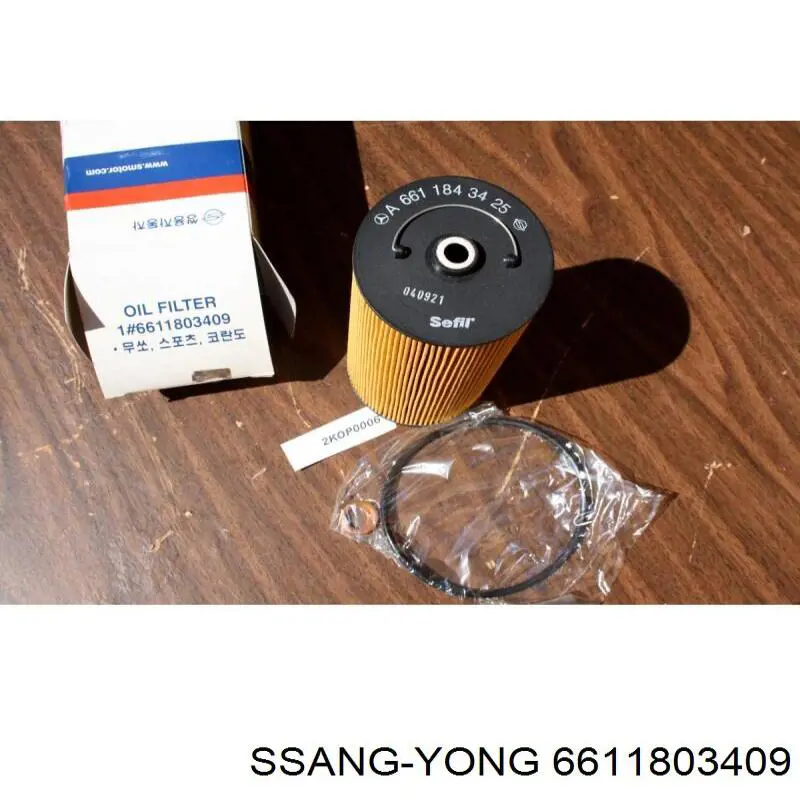 6611803409 Ssang Yong filtr oleju