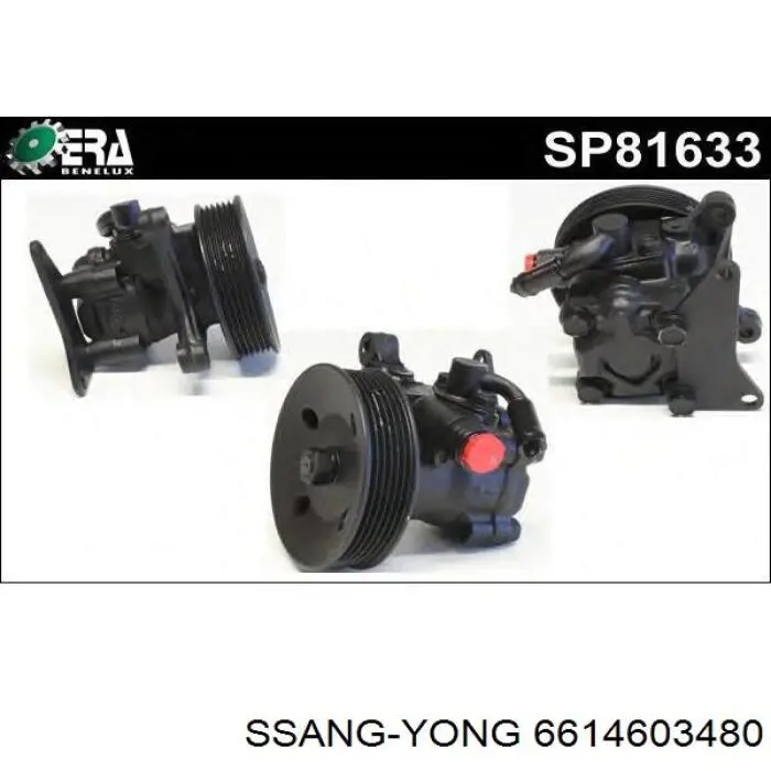 Pompa wspomagania hydraulicznego kierownicy do SsangYong Musso  FJ