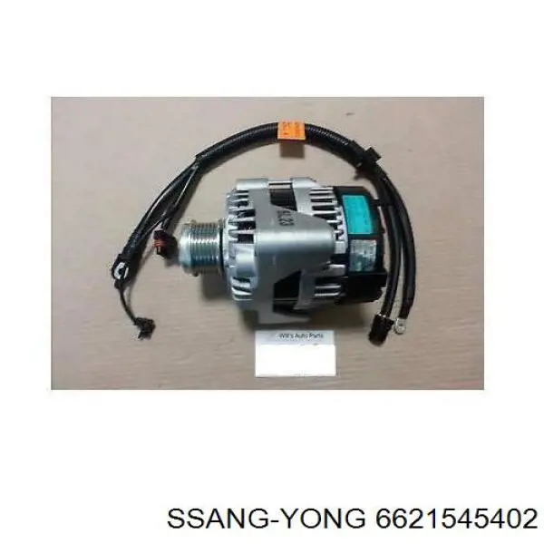 Alternator Ssang Yong 6621545402 cena, od 117,53 USD