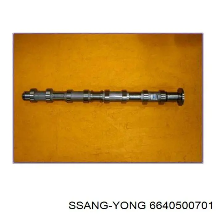 Wał rozrządu silnika ssący, dolotowy Ssang Yong 6640500701 cena, od 225,96 USD