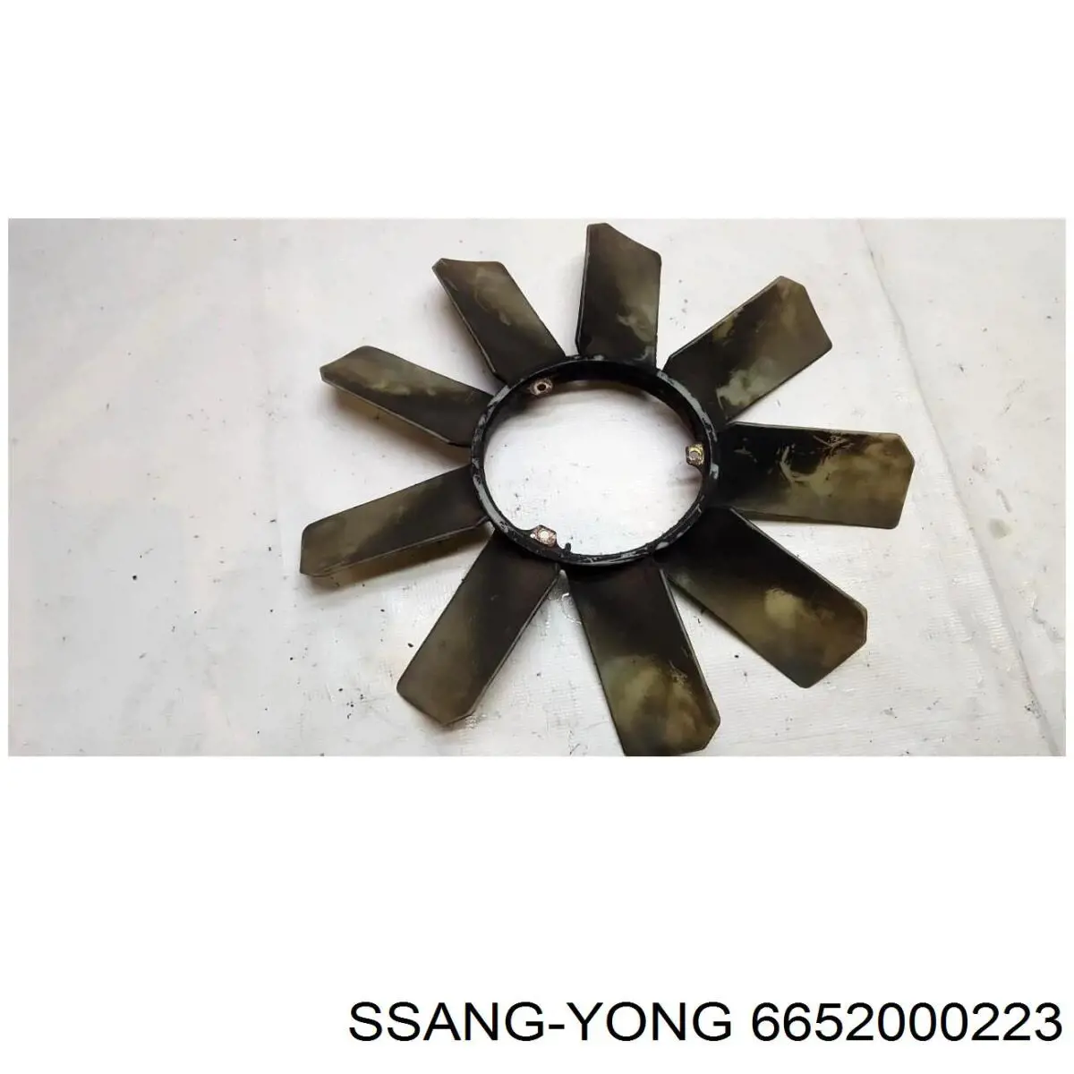 Wentylator (wirnik) chłodnicy Ssang Yong 6652000223 cena, od 96,00 USD