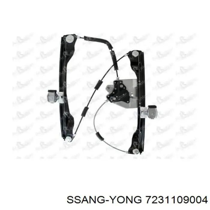 Do koszyka 7231109001 Ssang Yong Mechanizm podnoszenia szyby drzwi przednich lewych