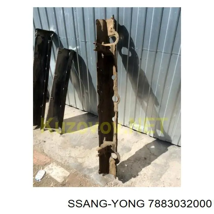 Wzmocnienie zderzaka tylnego SsangYong Actyon SPORTS ulec poprawie (QJ) (2006 - 2012) cena, od 131,96 USD