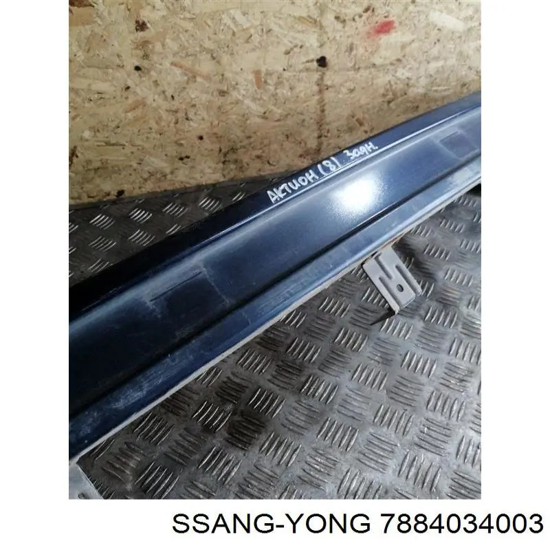 Do koszyka Wzmocnienie zderzaka tylnego SsangYong Actyon  