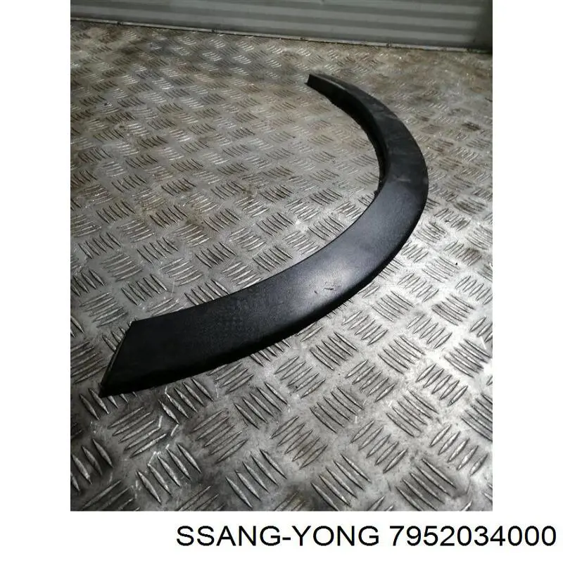Poszerzenie (nakładka) reperaturki błotnika przedniego prawy Ssang Yong 7952034000 cena, od 11,32 USD