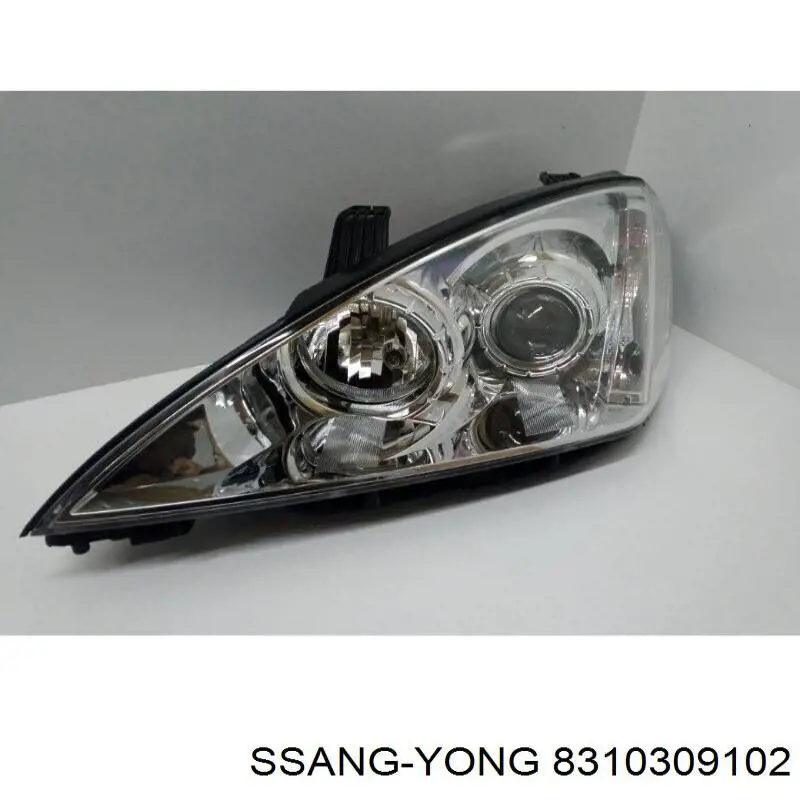 Reflektor lewy do SsangYong Kyron  