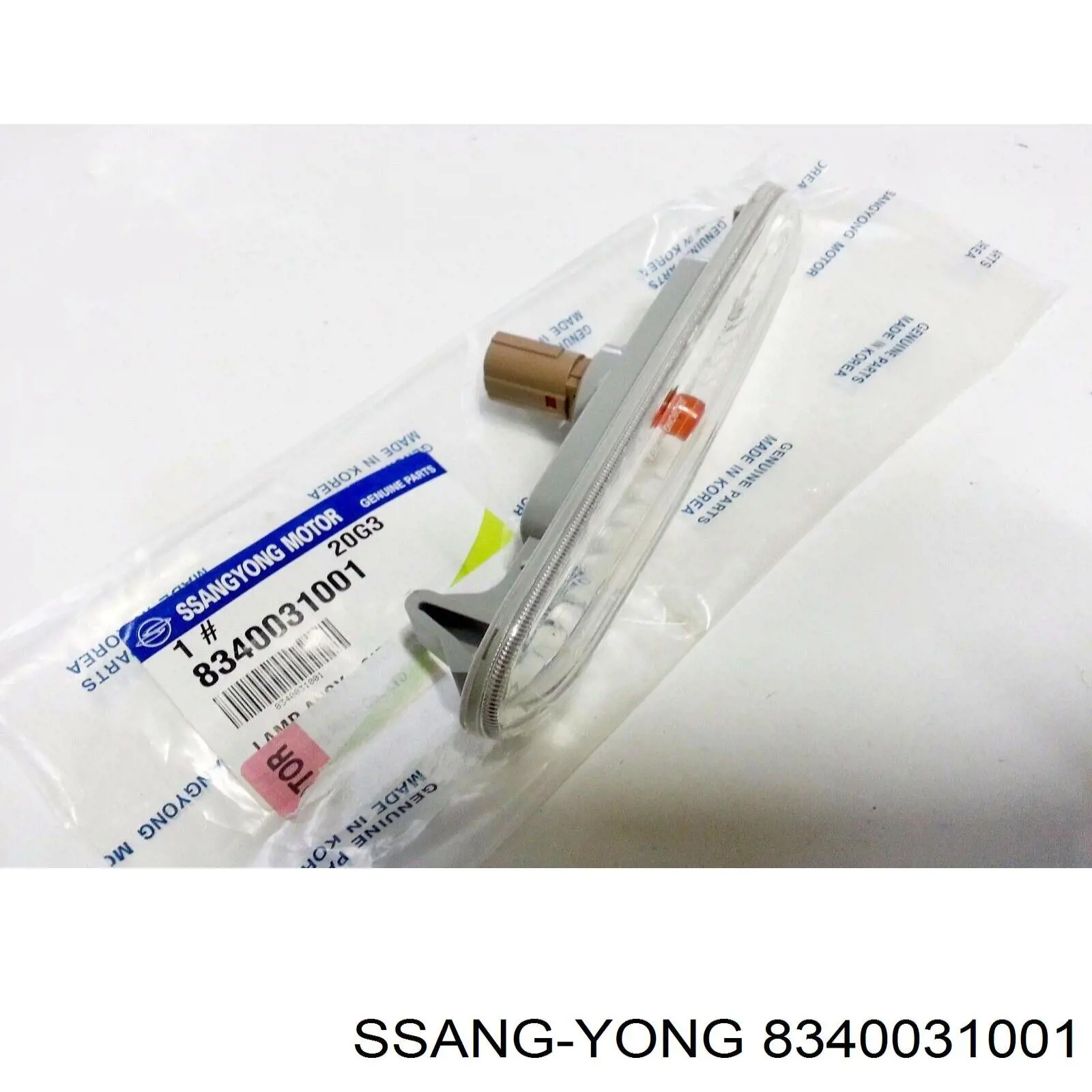 Powtarzacz kierunkowskazu na błotniku SsangYong Actyon SUV (CJ) (2006 - 2012) cena, od 69,61 USD
