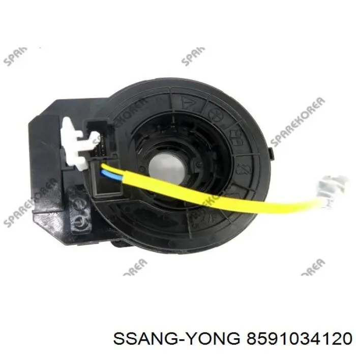 Pierścień kontaktowy AIRBAG, taśma kierownicy Ssang Yong 8591034120 cena, od 41,77 USD