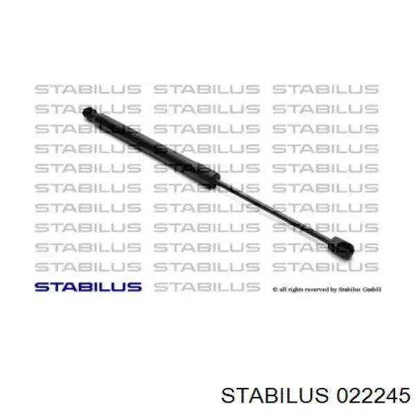 022245 Stabilus Amortyzator klapy bagażnika (3/5 drzwi-tylnych)