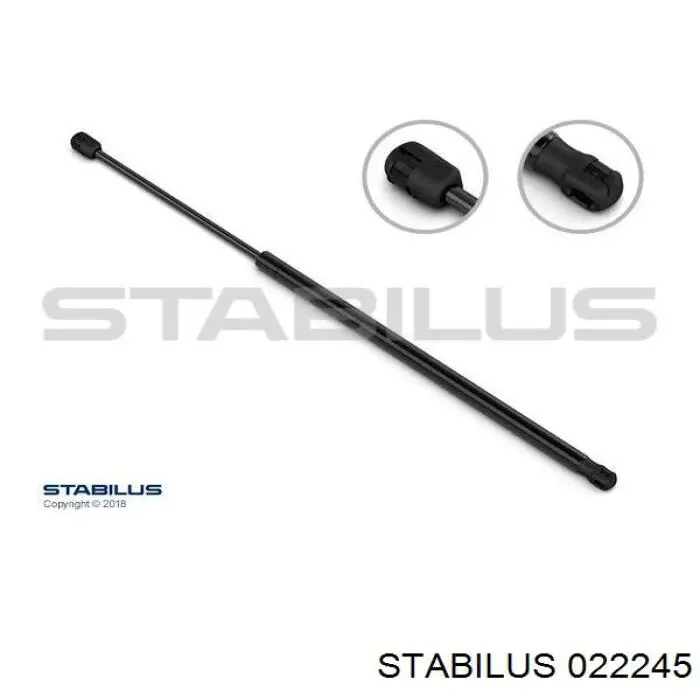 Amortyzator klapy bagażnika (3/5 drzwi-tylnych) Stabilus 022245 cena, od 15,61 USD