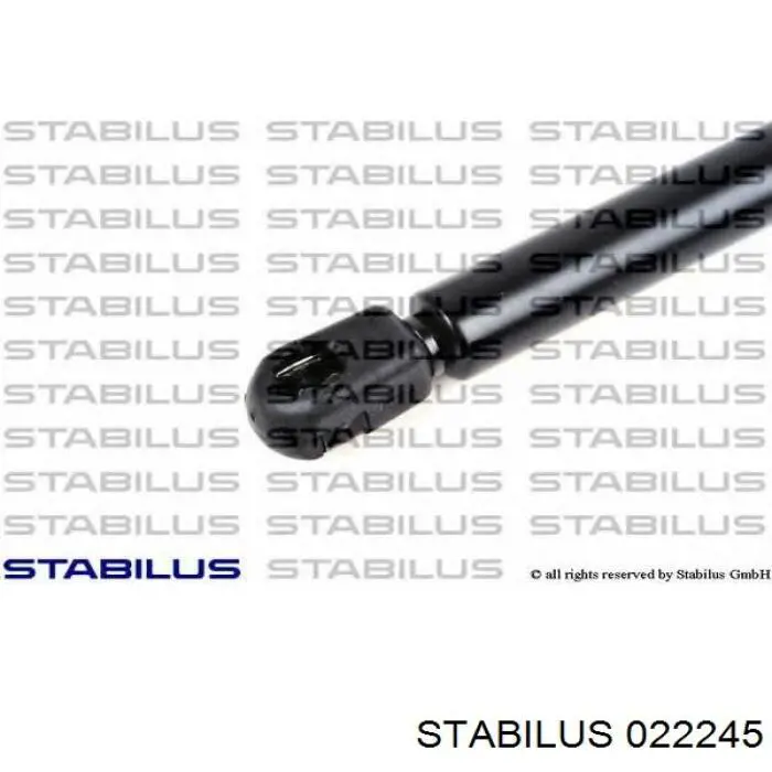 Do koszyka 022245 Stabilus Amortyzator klapy bagażnika (3/5 drzwi-tylnych)